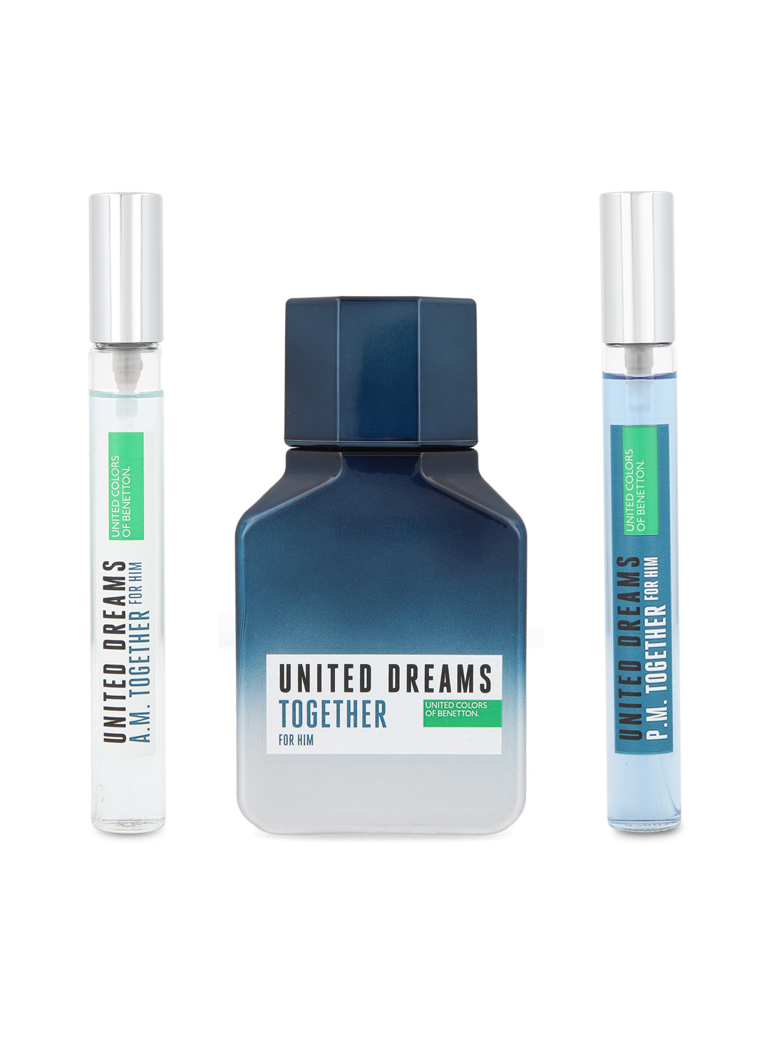 Set Perfume Hombre Benetton United Dreams Together Him Edt 100 Ml +  Desodorante 150 Ml