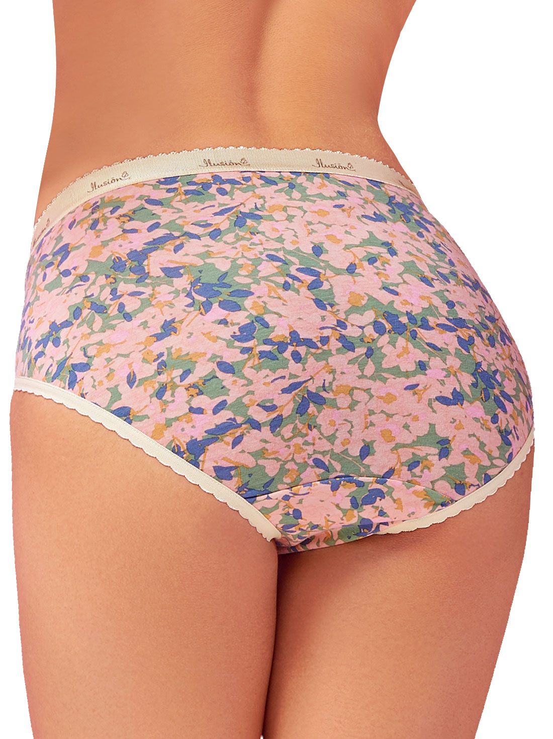 Paquete de 6 Panties Corte Francés 79001 Algodón